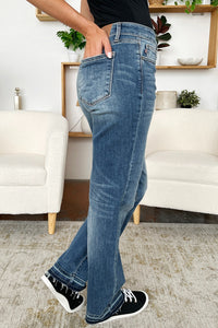 Thumbnail for Judy Blue Full Size Mid Rise Release Hem Jeans