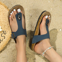 Thumbnail for Toe Post Flat Sandals