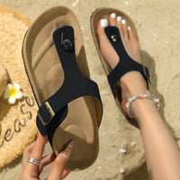 Thumbnail for Toe Post Flat Sandals