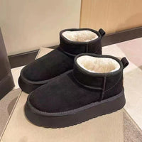 Thumbnail for Fleece Lined Chunky Platform Mini Boots