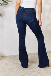 Thumbnail for Kancan Full Size Mid Rise Flare Jeans