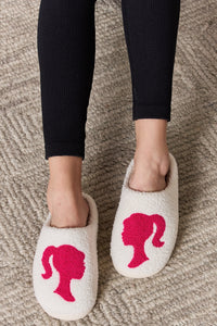 Thumbnail for Melody Graphic Cozy Slippers