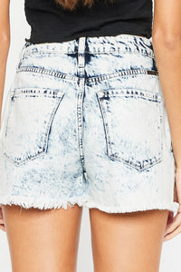 Thumbnail for Kancan Full Size Distressed High Waist Denim Shorts