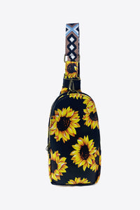 Thumbnail for Printed PU Leather Sling Bag