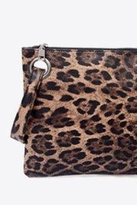 Thumbnail for Leopard Leather Clutch