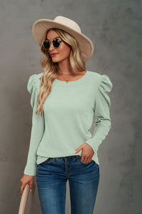 Thumbnail for Isn't She Lovely Puff Sleeve Top