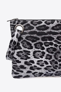 Thumbnail for Leopard Leather Clutch