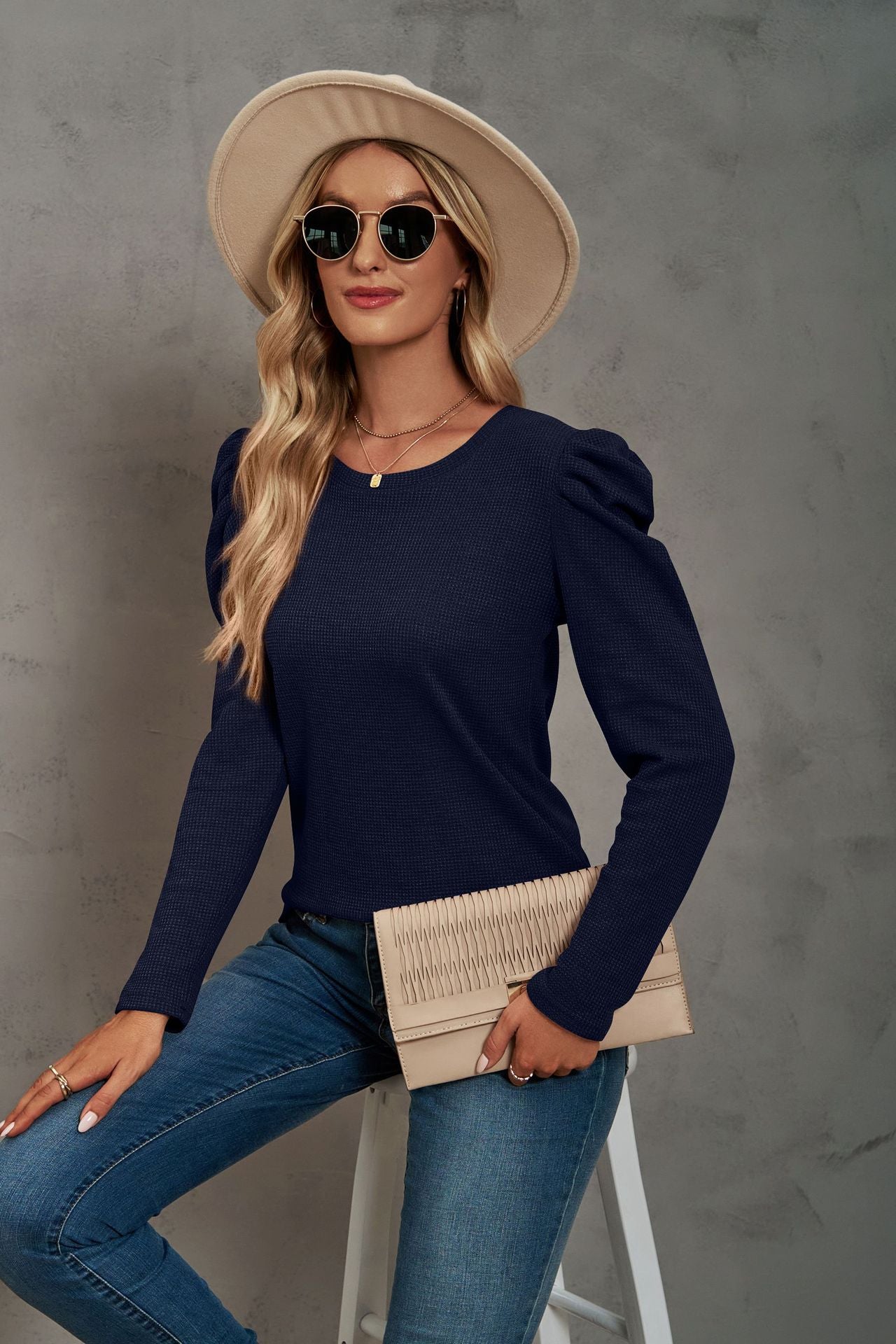 Isn't She Lovely Puff Sleeve Top