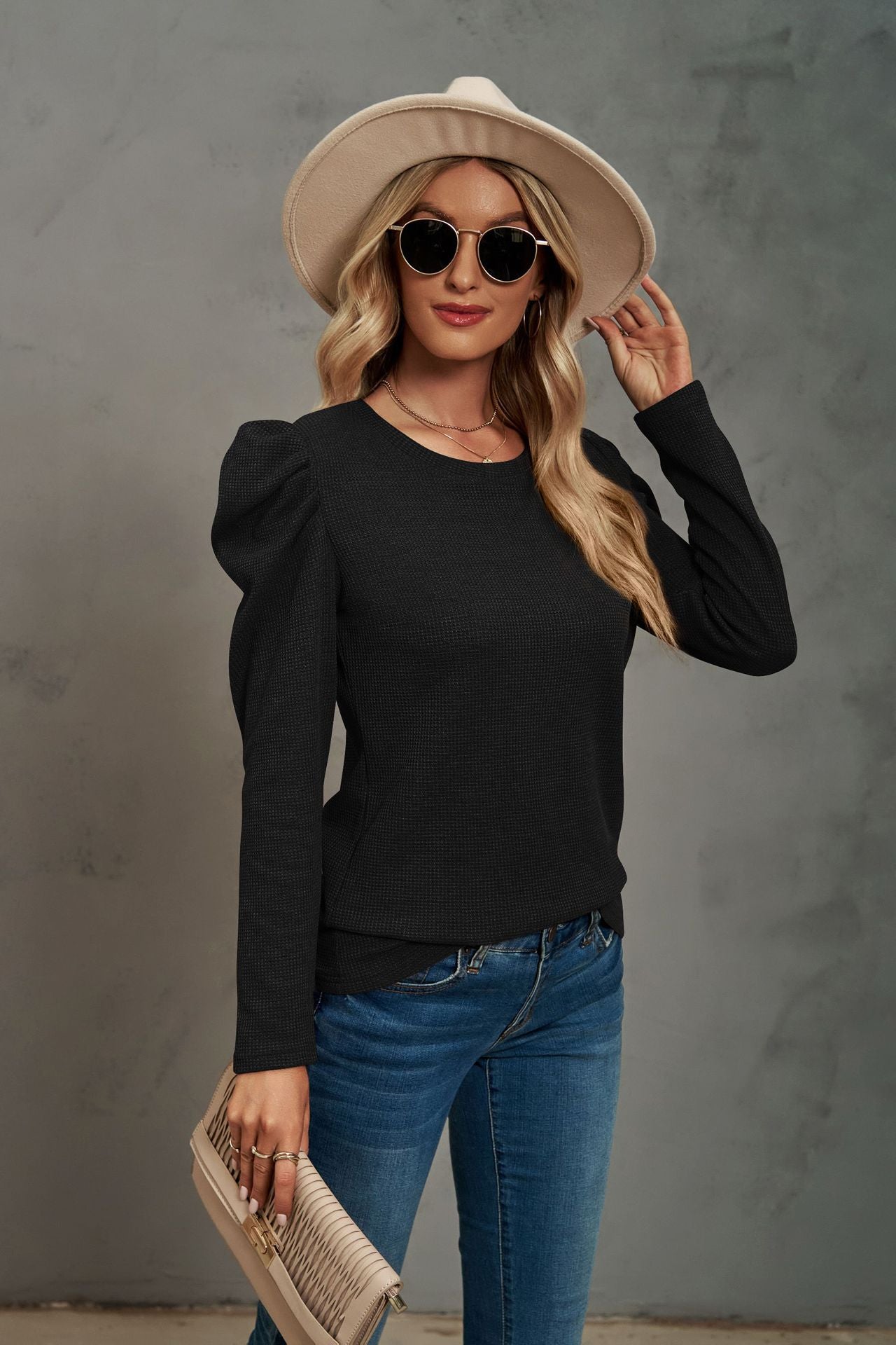 Isn't She Lovely Puff Sleeve Top